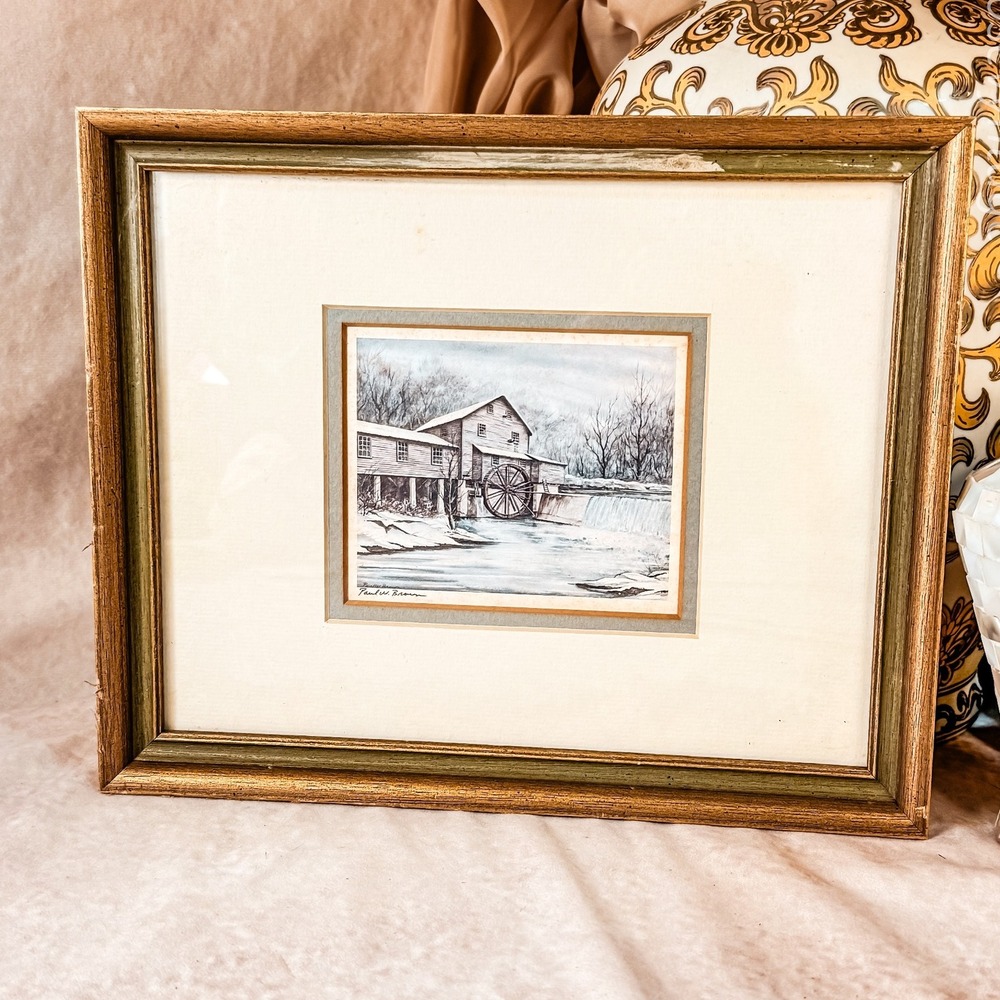 Paul Brown Signed Print